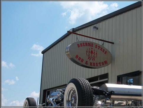 Chassis in front of BSK