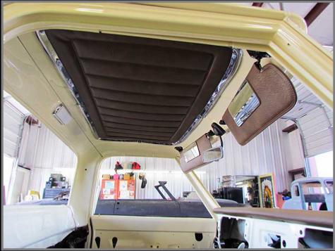 71 Chevy C10 headliner